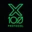 100X